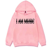 Sweat à Capuche "I AM MUSIC"